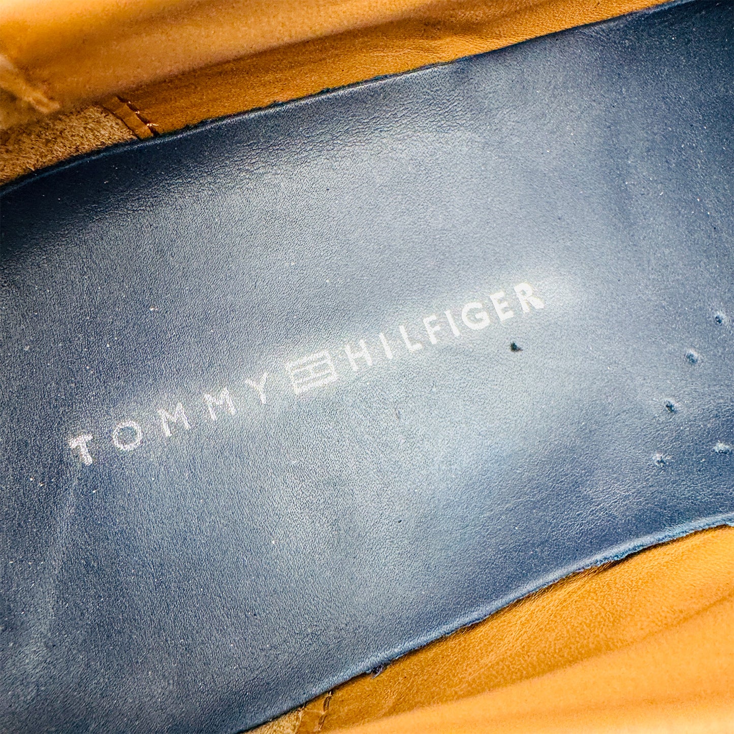 Tommy Hilfigure Allen Derby Black Shoes (Size 43/43.5)
