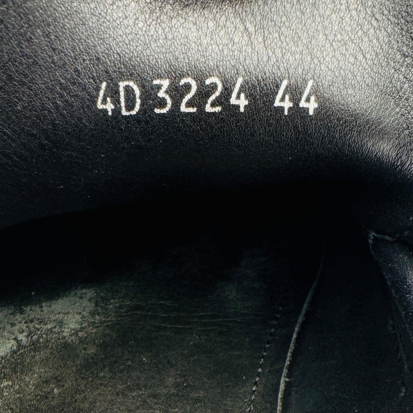 Louis Vuitton Men's Black Leather Major Loafers (Size 44/44.5)