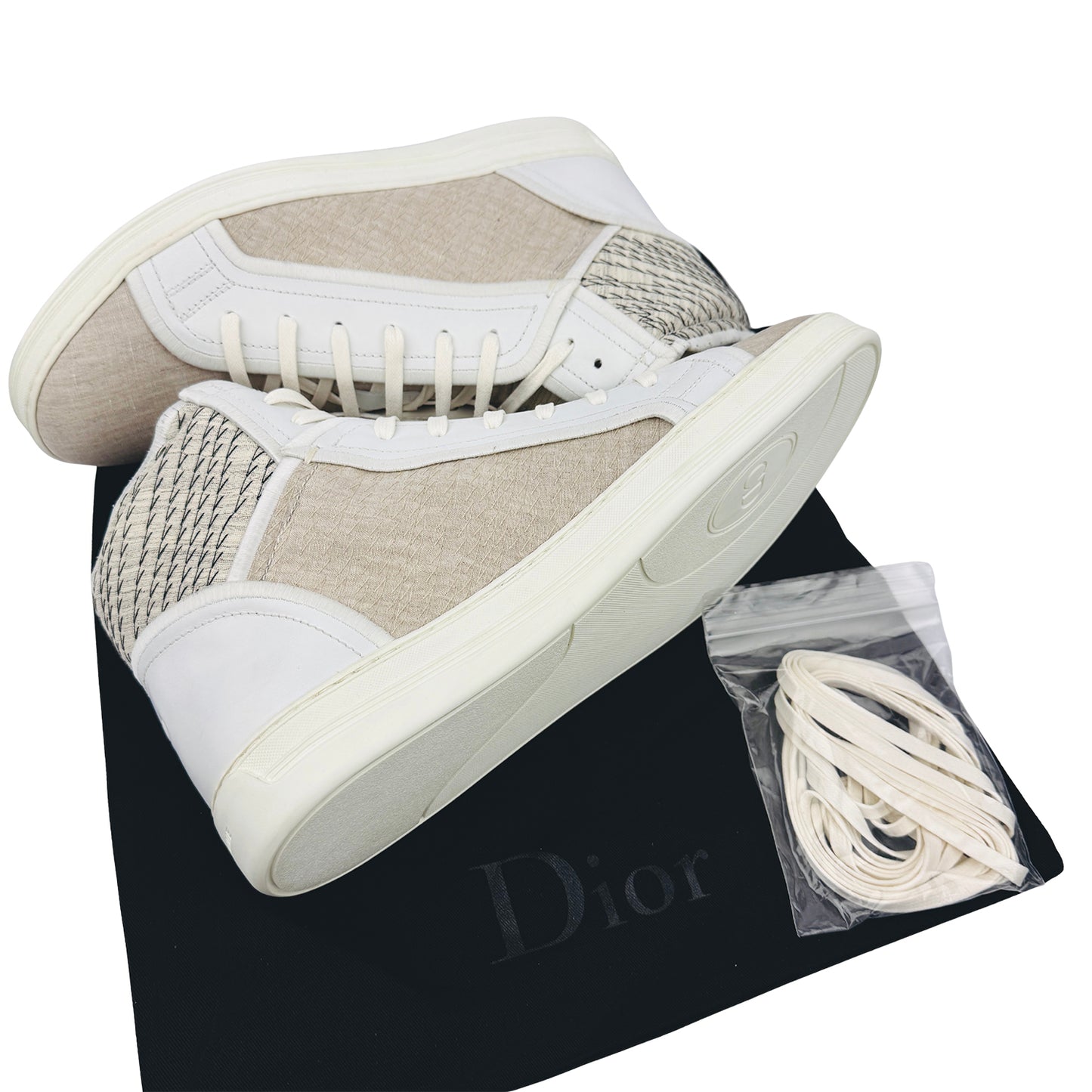 Dior Homme Tailleur High-Top Sneakers (Size 44) - 3SH030VAQ