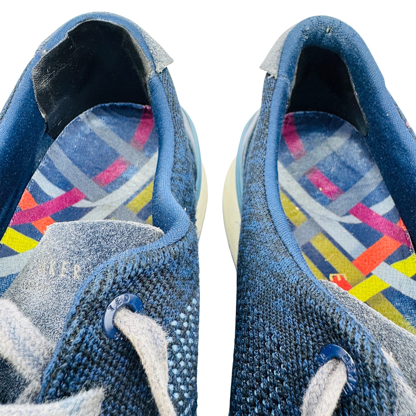Ted Baker Men's Hillar Navy Blue Sneakers (Size 45)