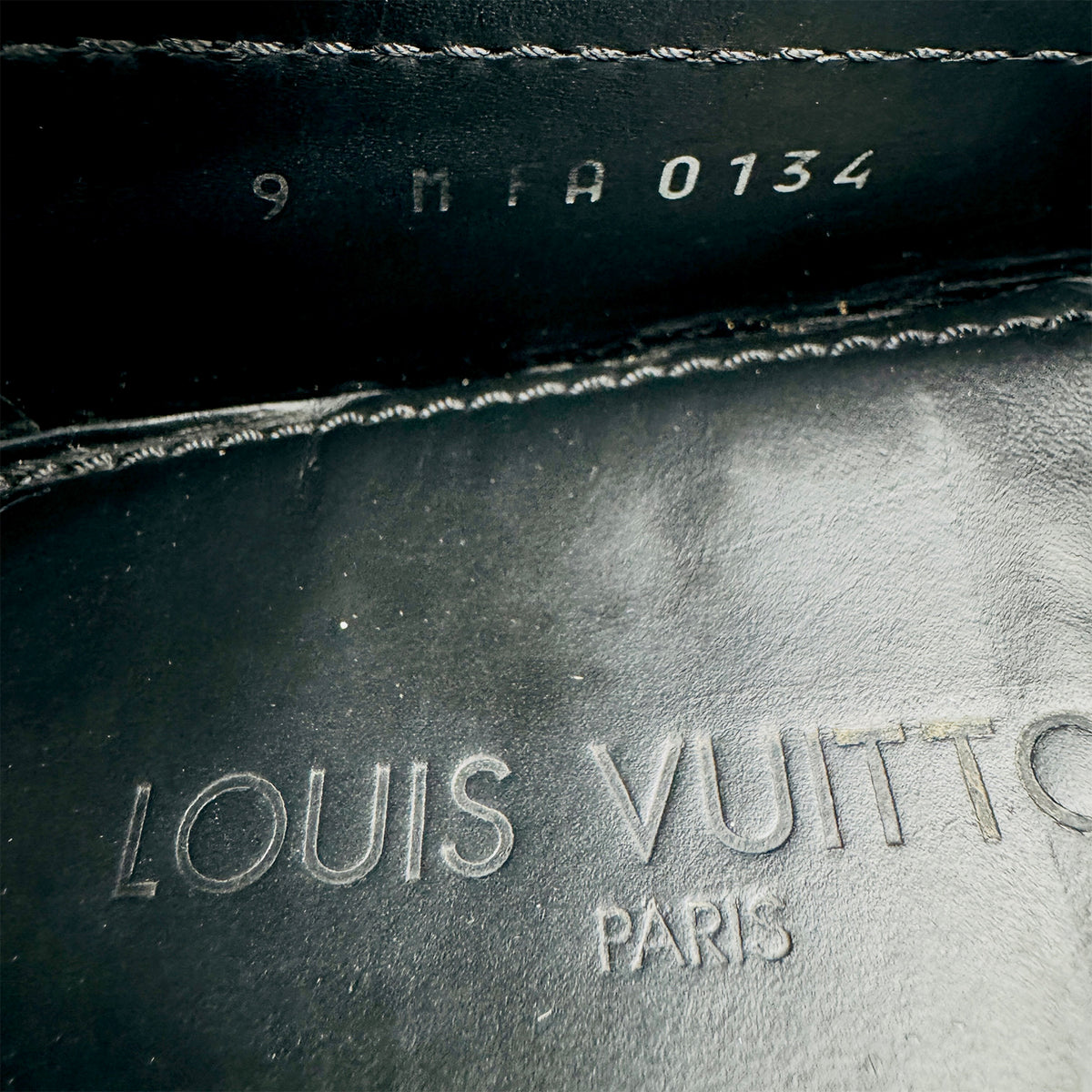 Louis Vuitton Monte Carlo Black Leather Driving Loafers (Size 43/43.5)