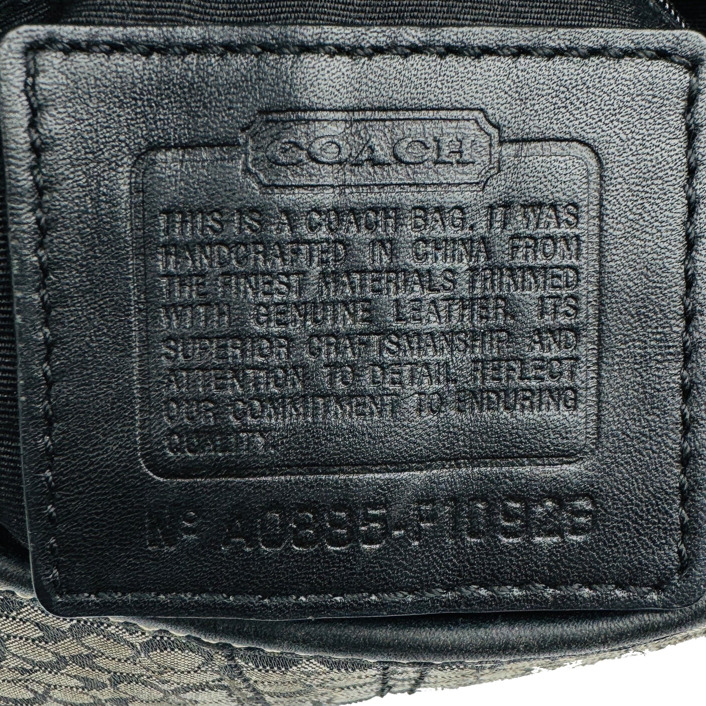 Coach Soho Signature Buckle Flap Shoulder Bag