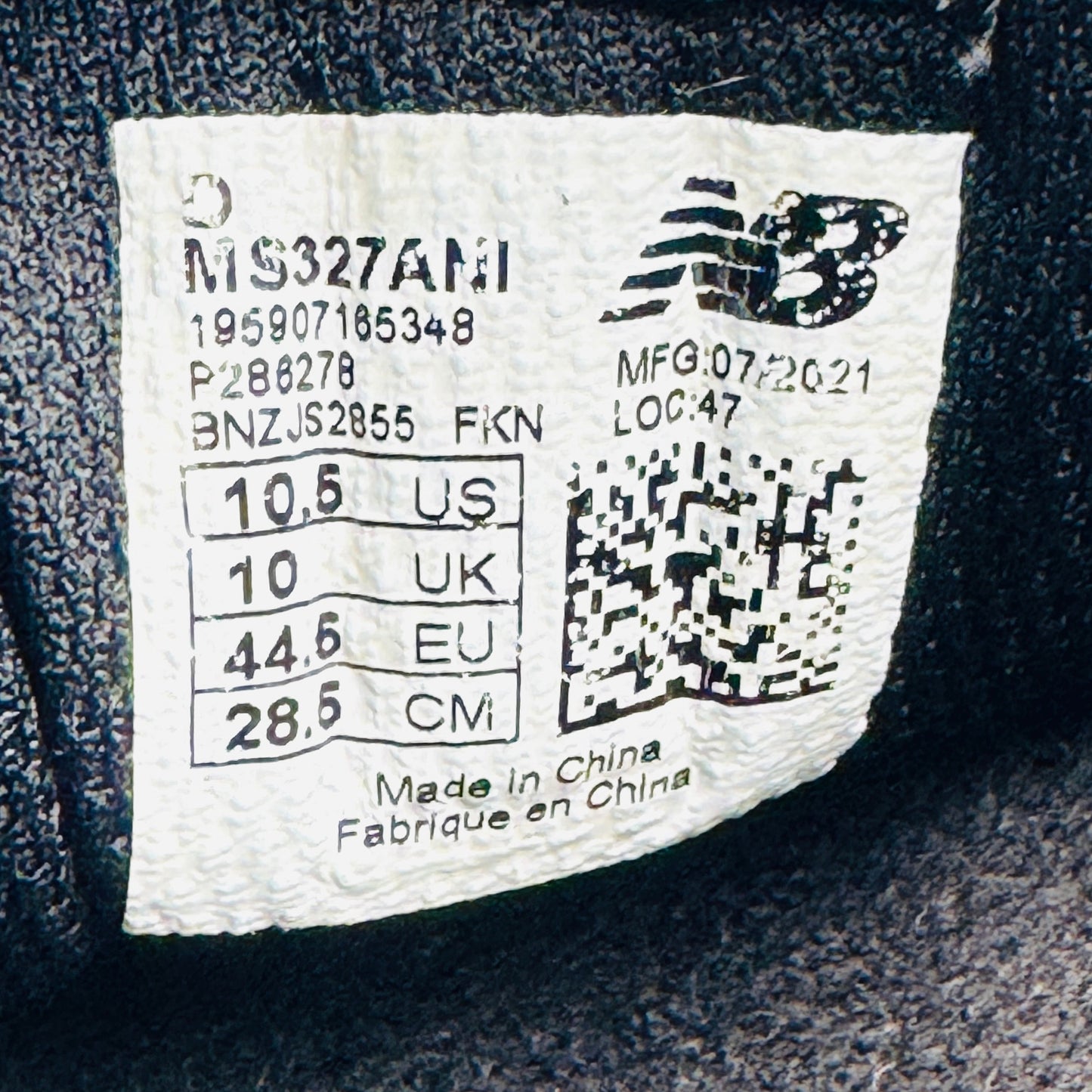 New Balance 327 Animal Trainer Shoes (Size 44.5) - MS327ANI