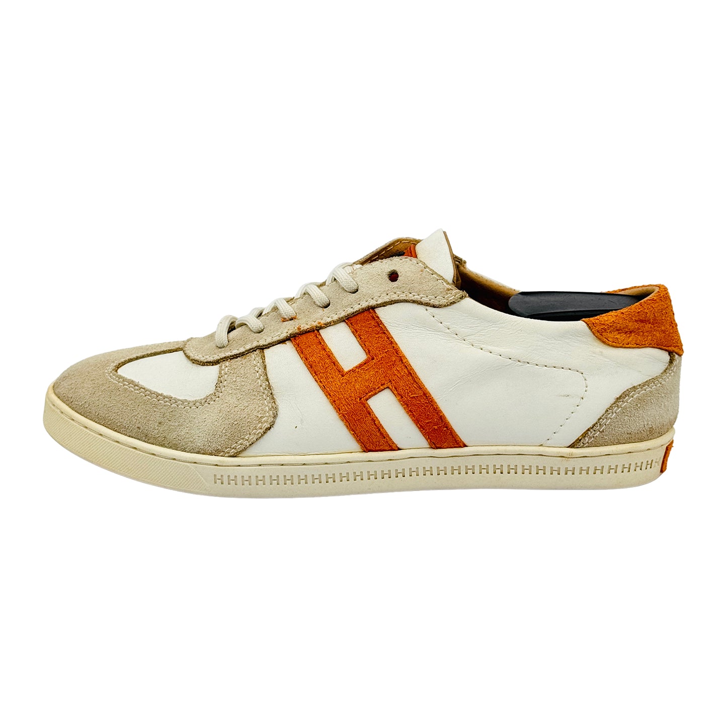 Hermes Boomerang Low‑Top Sneakers (Size 39/39.5)