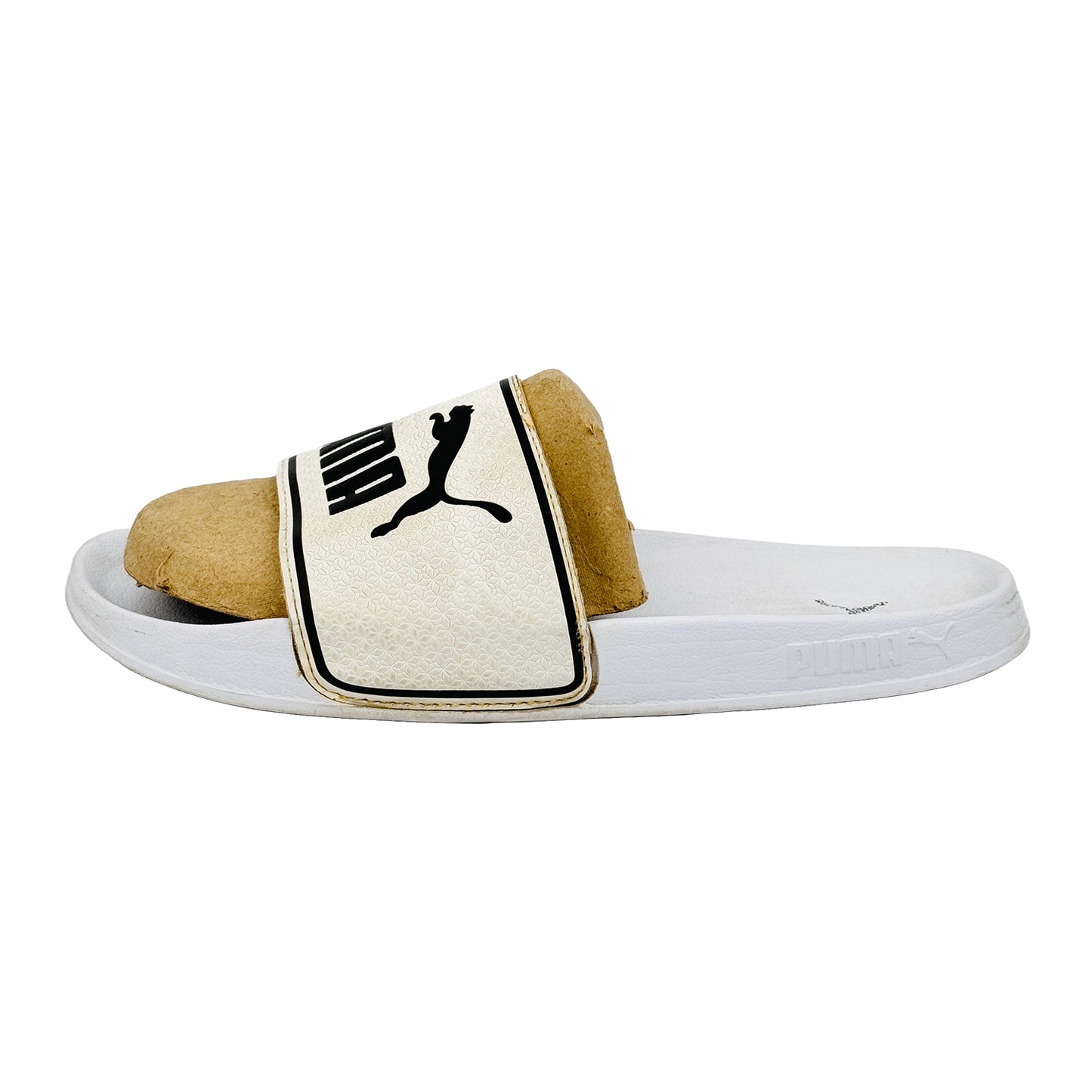 Image of Puma Leadcat FTR White Slides (Size 43)