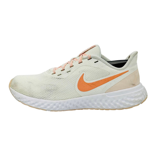 Nike Revolution 5 'White Orange Pearl' Shoes (Size 39) - BQ3207-109