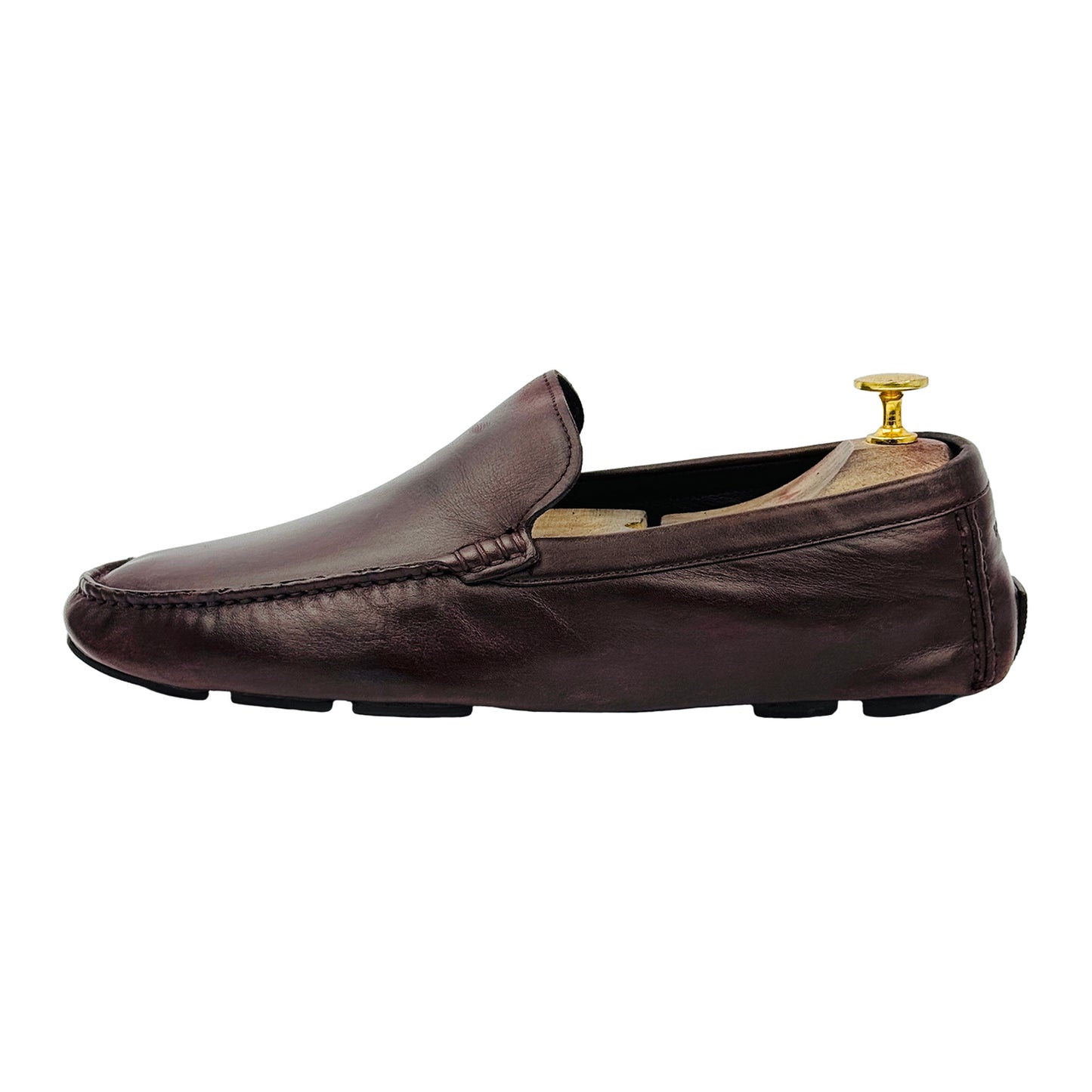 Image of Bally Men's Brown Driving Loafers (Size 41/41.5)