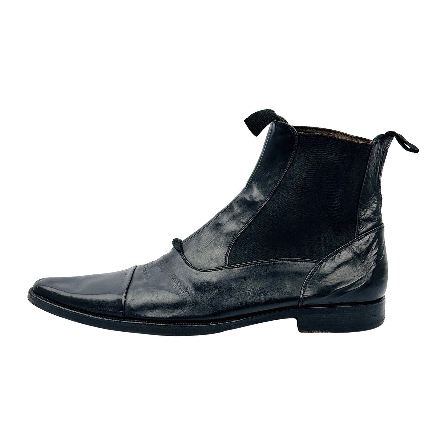 Dolce & Gabbana Men's Side Gore Chelsea Boots (Size 44/44.5)