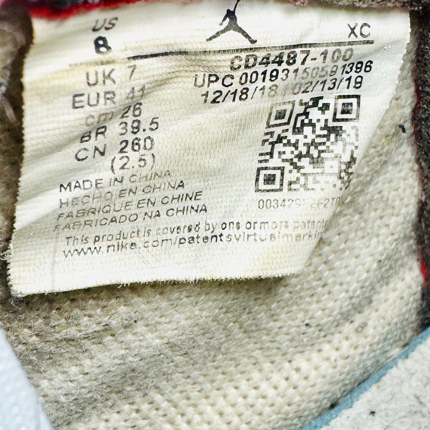 Nike Air Jordan 1 Retro High OG X Travis Scott Sneakers (Size 41) - CD4487-100