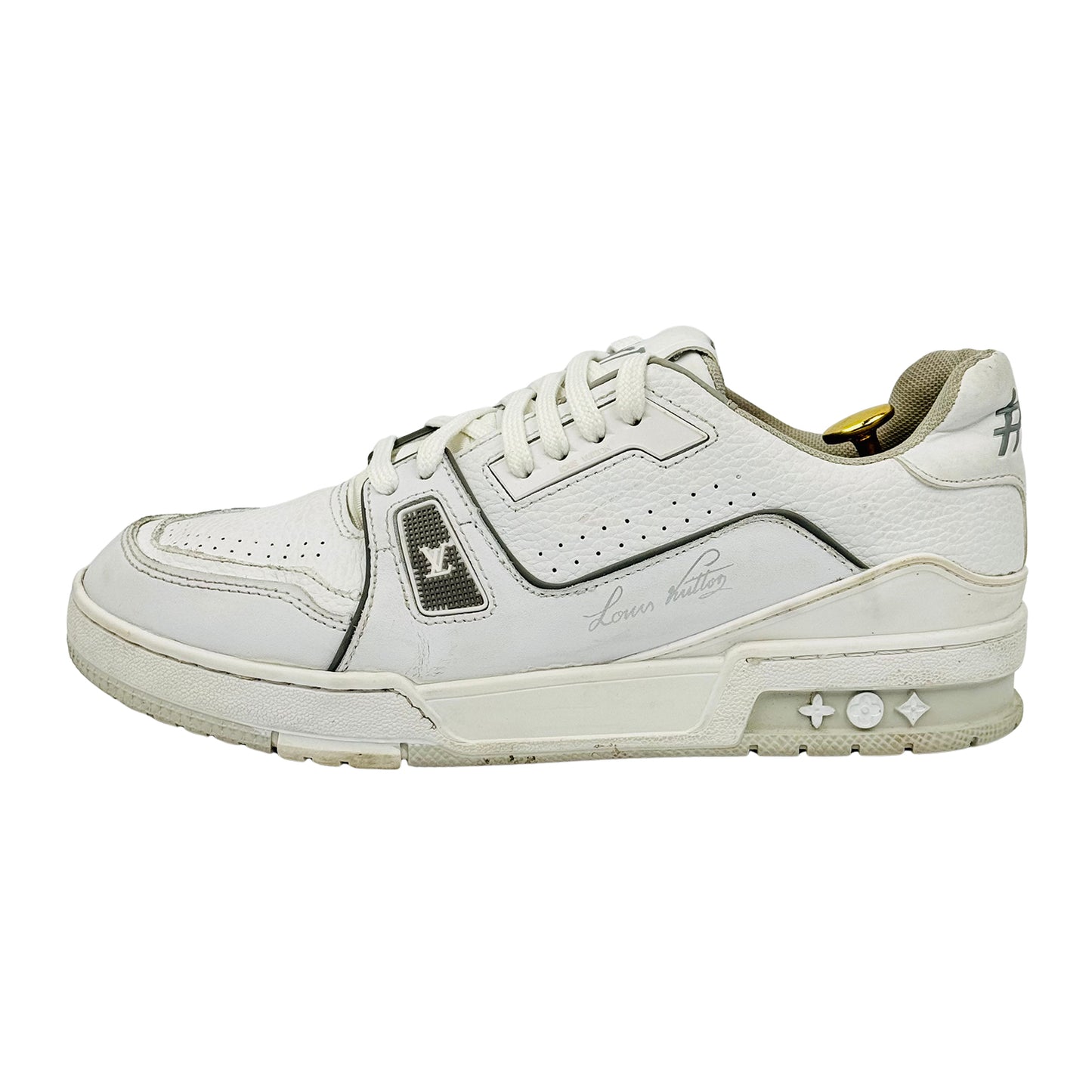 Louis Vuitton Trainer White Sneaker (Size 42.5) - VL 0221
