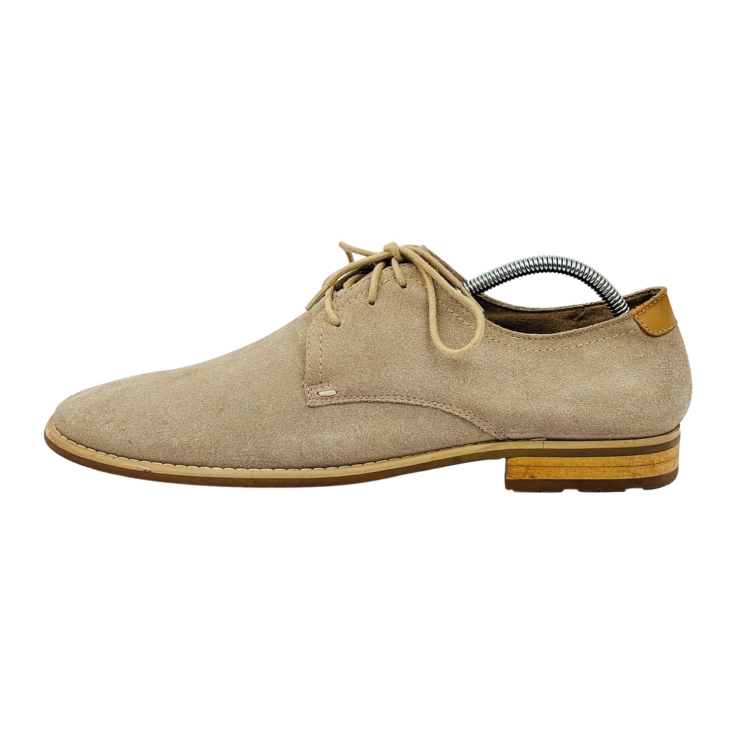 Steve Madden Men's Camel Suede Oxfords (Size 45/45.5)