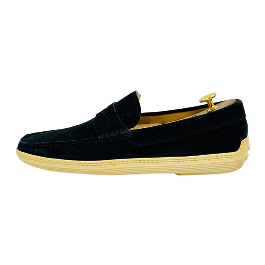 Tod's Men's Navy Suede Italian Loafer (Size 42)