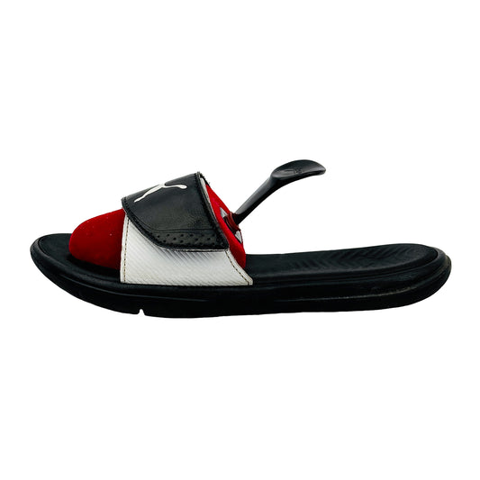 Image of Puma Formlite Black White Slippers (Size 37.5) - VSK-0218