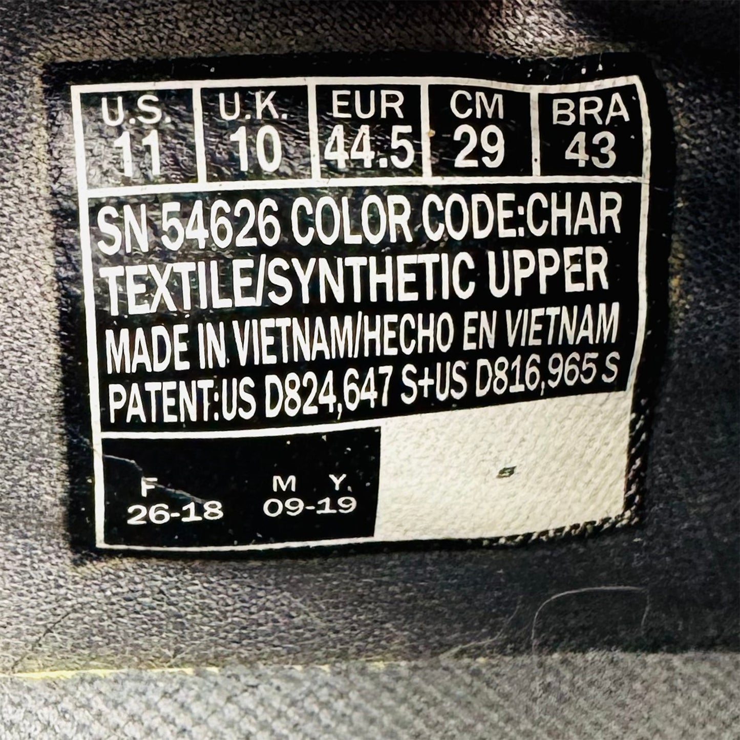 Skechers GOwalk Max Shoes (Size 44.5/45) - 54626 CHAR