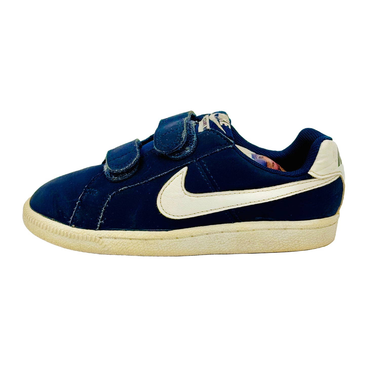 Image of Nike Kid's Court Royale Blue Shoes (Size 27.5) - 833536-400