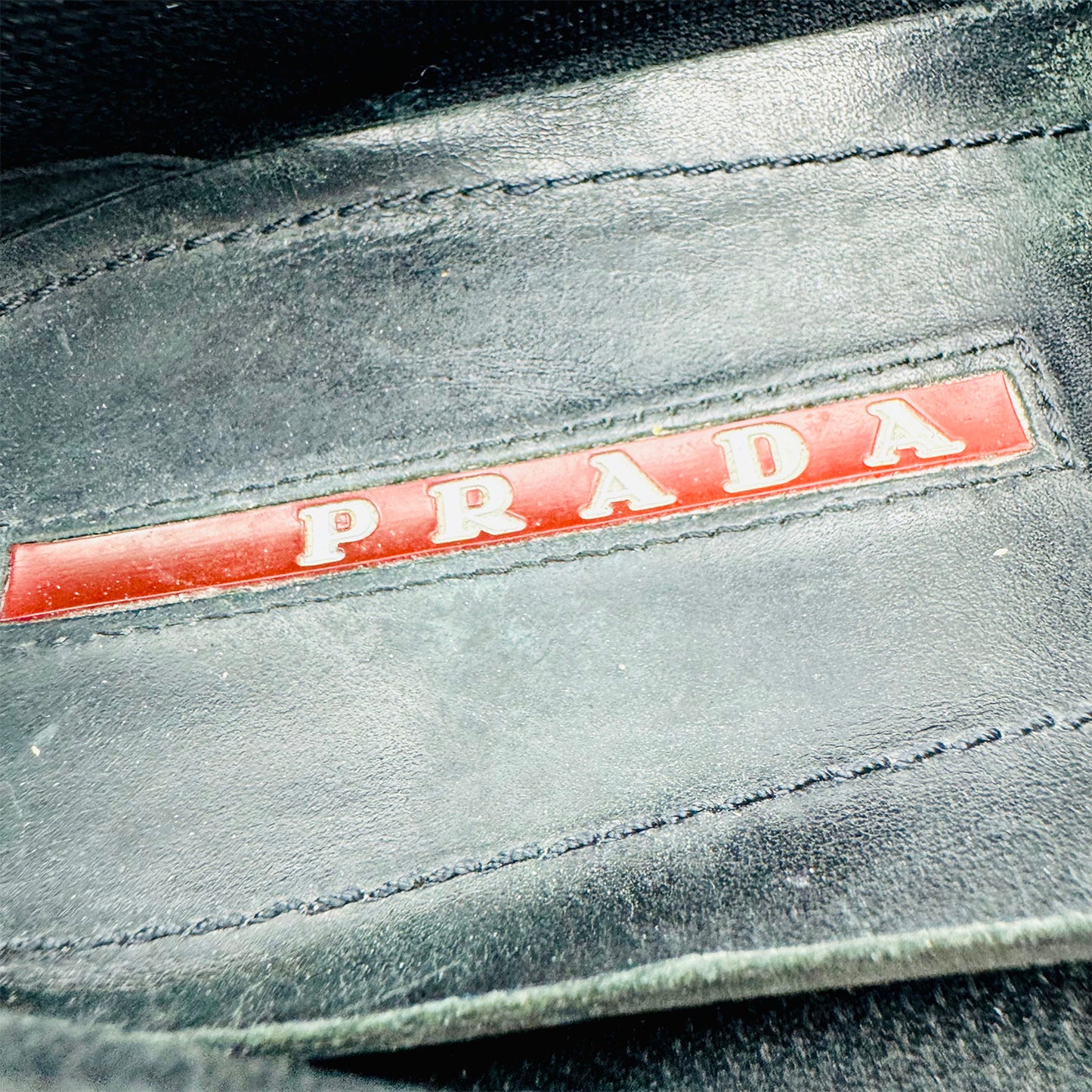 Prada Men's Black Calf Leather Loafer (Size 43)