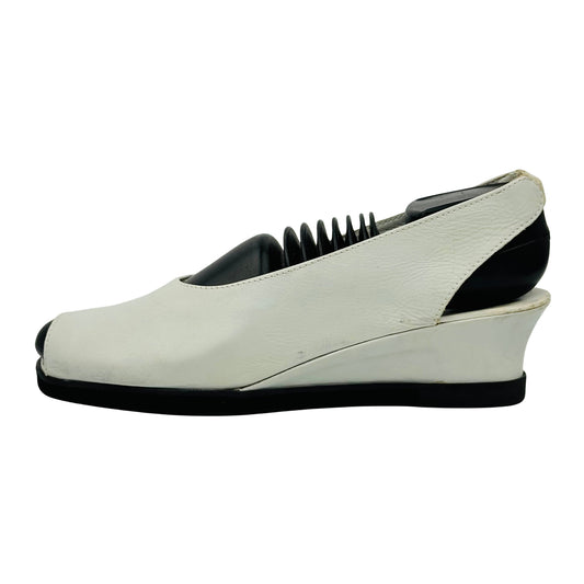 Argos Women's White Slingback Pumps (Size 41)