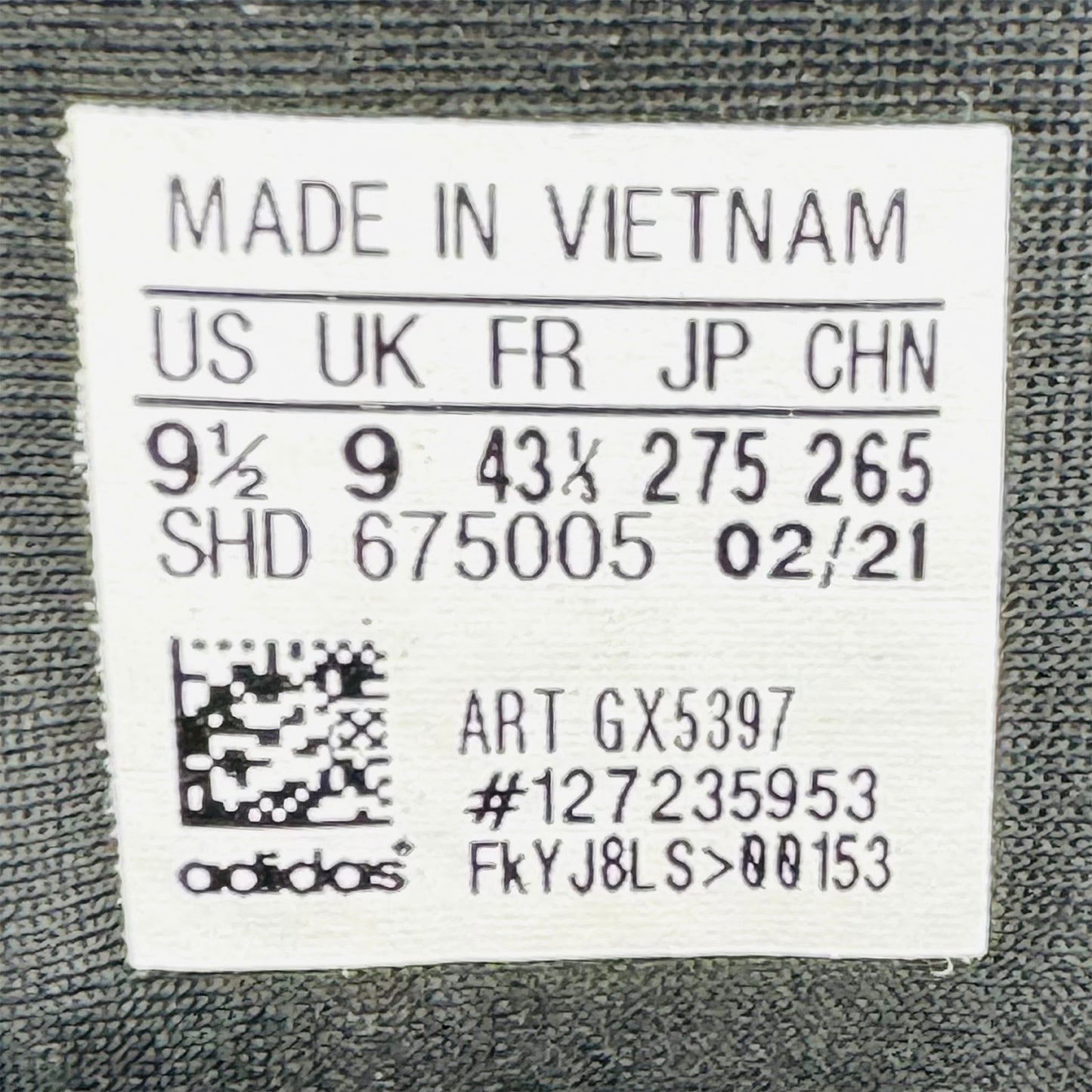 Adidas Men's ZX 2K Boost Shoes (Size 43/43.5) - GX5397