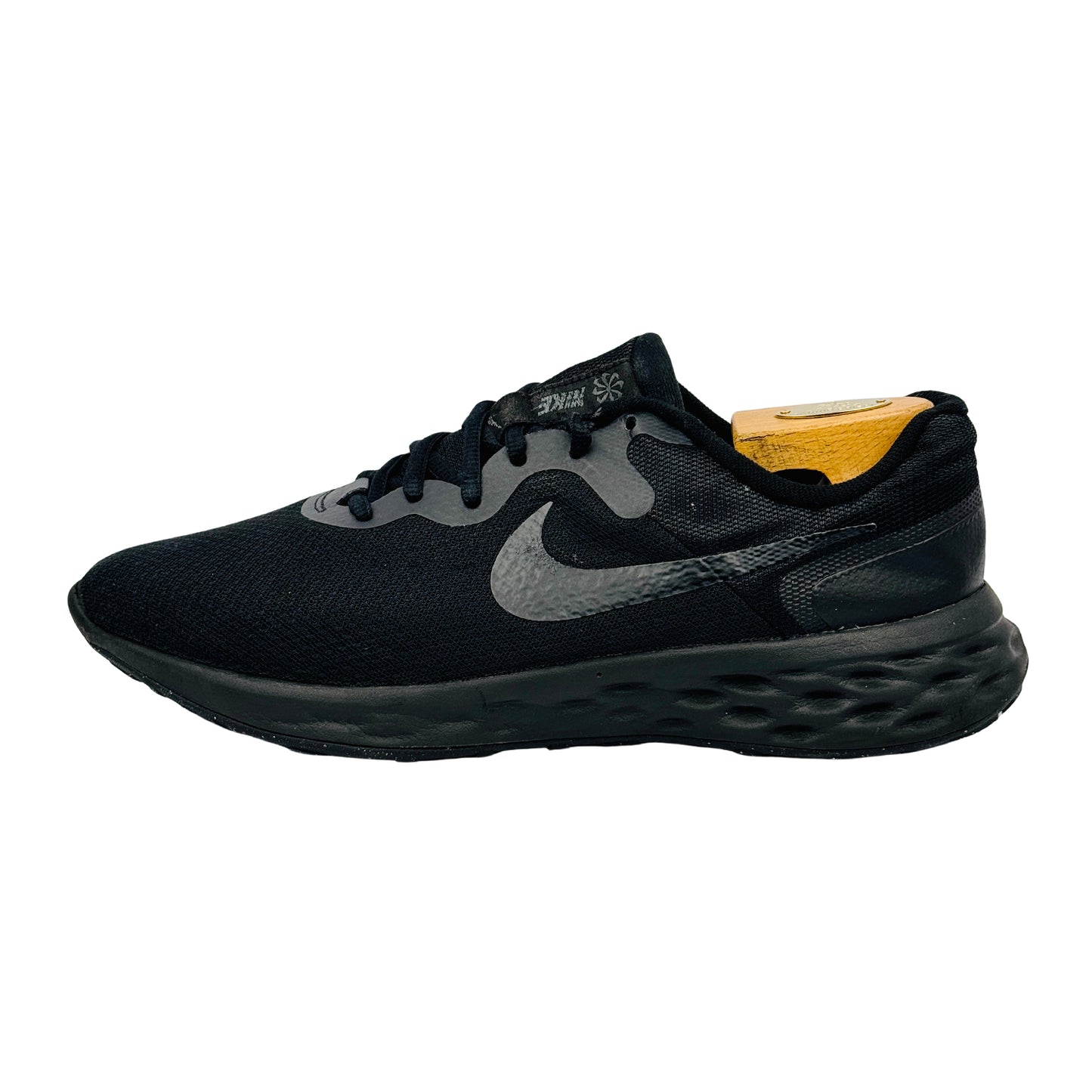 Nike Men's Revolution 6 Black Shoes (Size 44.5) - DC3728-001