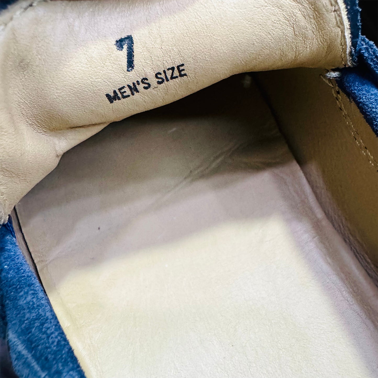 Tod's Men's Blue Suede Gommino Loafers (Size 42)