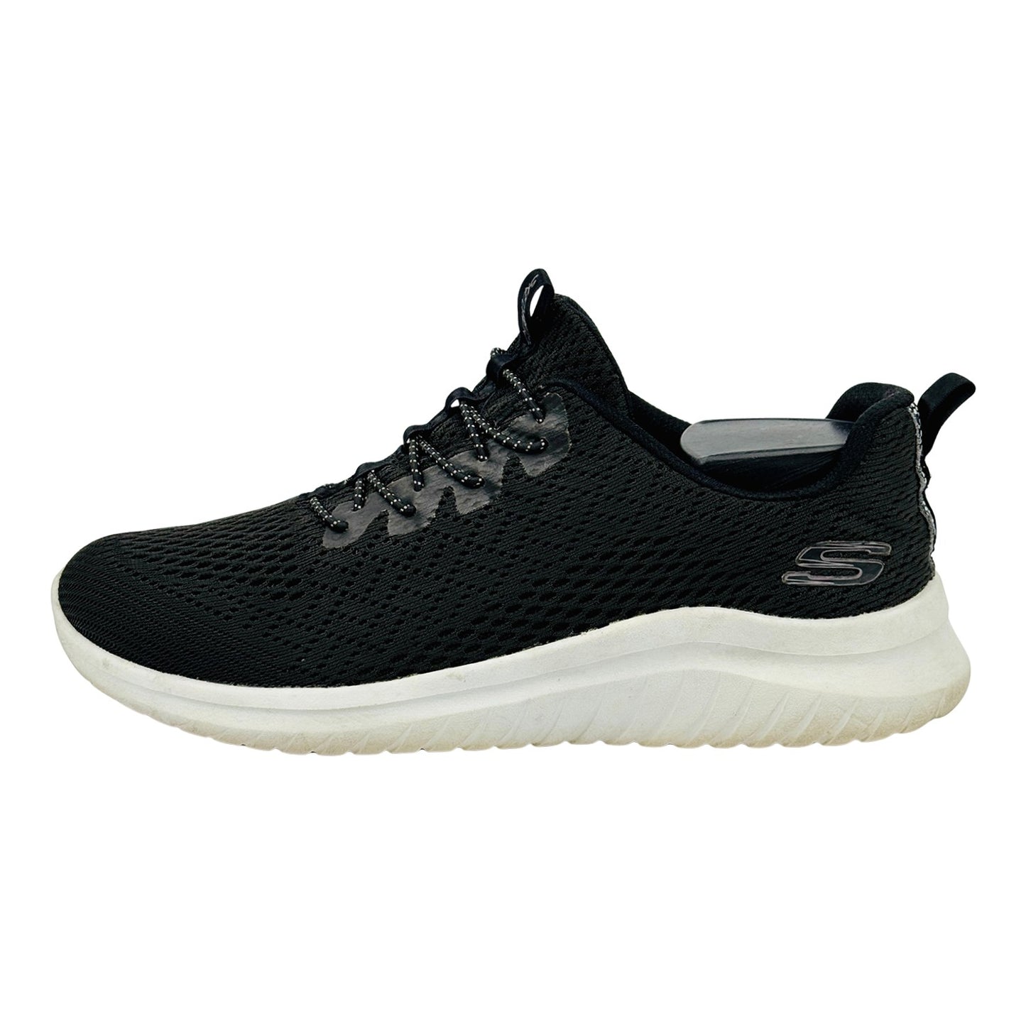 Skechers Ultra Flex Bungee Shoes (Size 38.5) - 12550 BKW