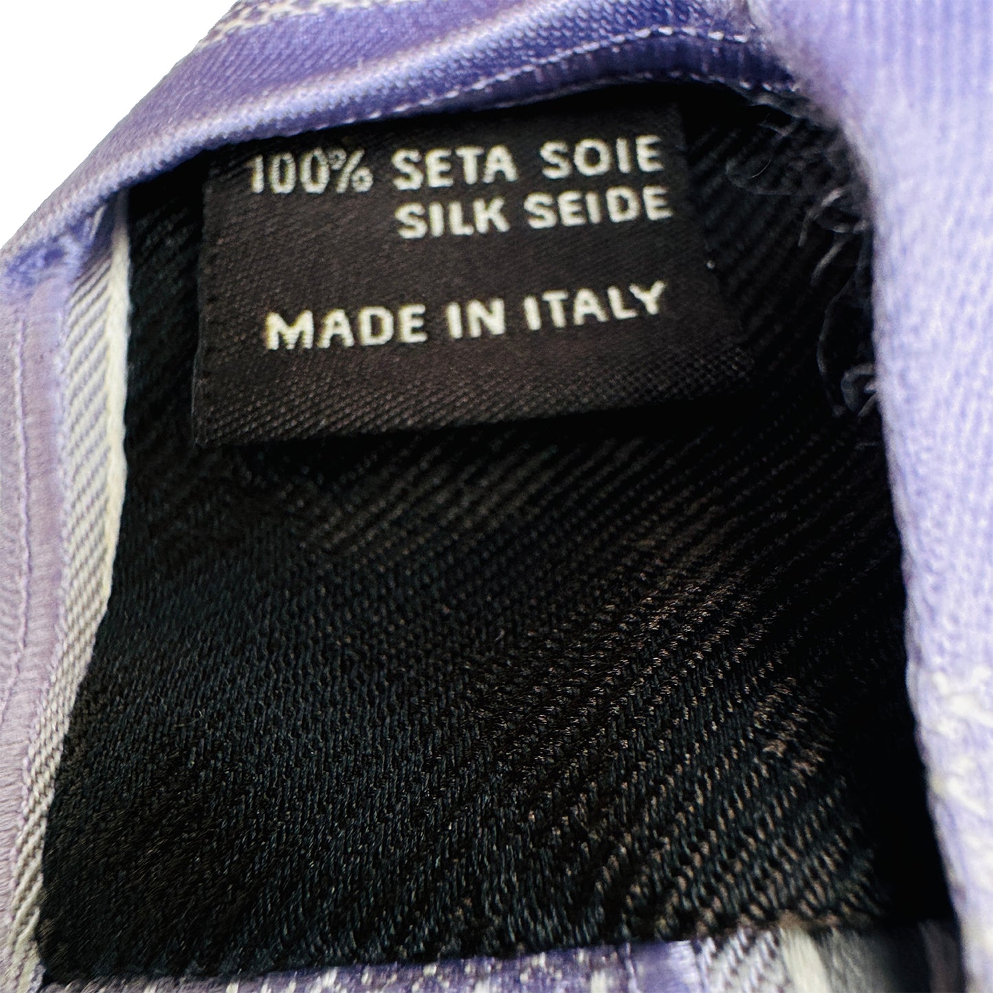Canali Light Purple 'Diagonal Stripes' Tie (Size Regular)