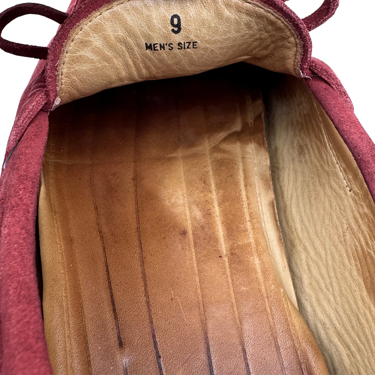 Tod's For Ferrari Red Gommino Driving Loafers (Size 43.5/44)