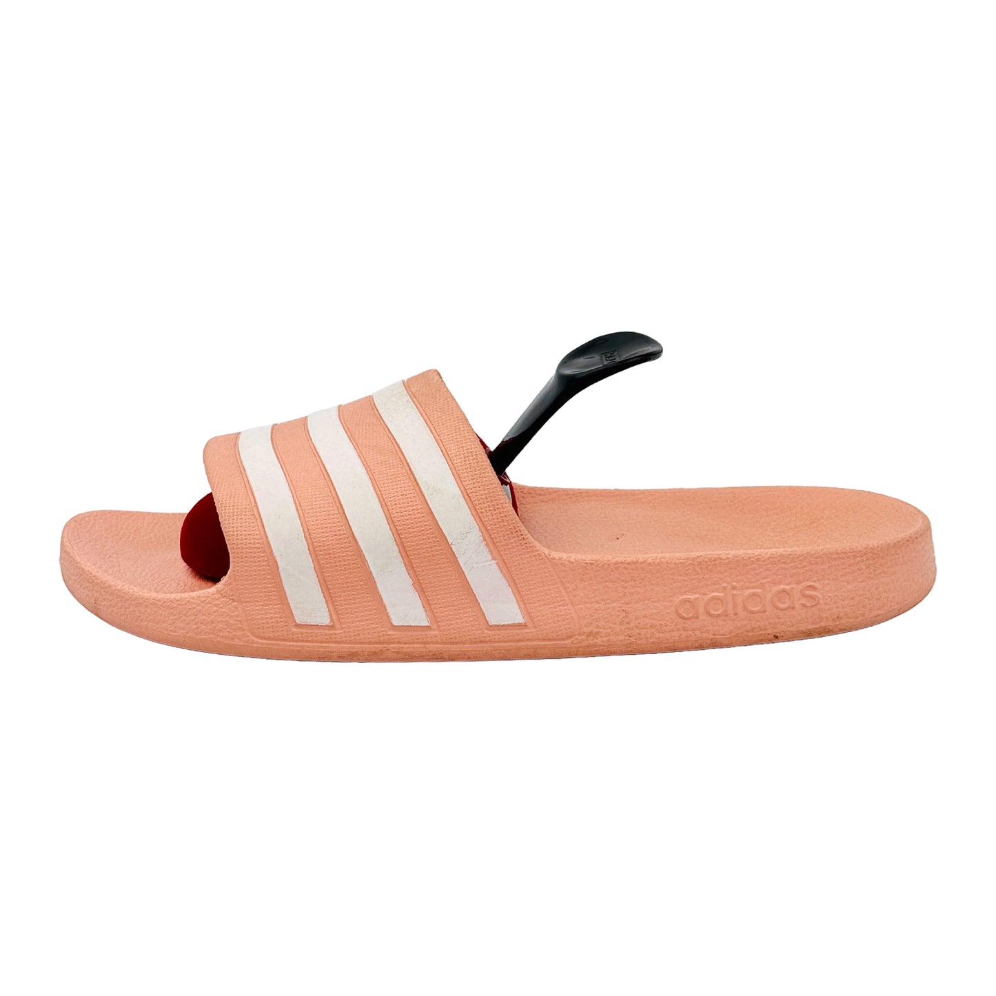 Adidas Pink Adilette Comfort Slides (Size 39/39.5)