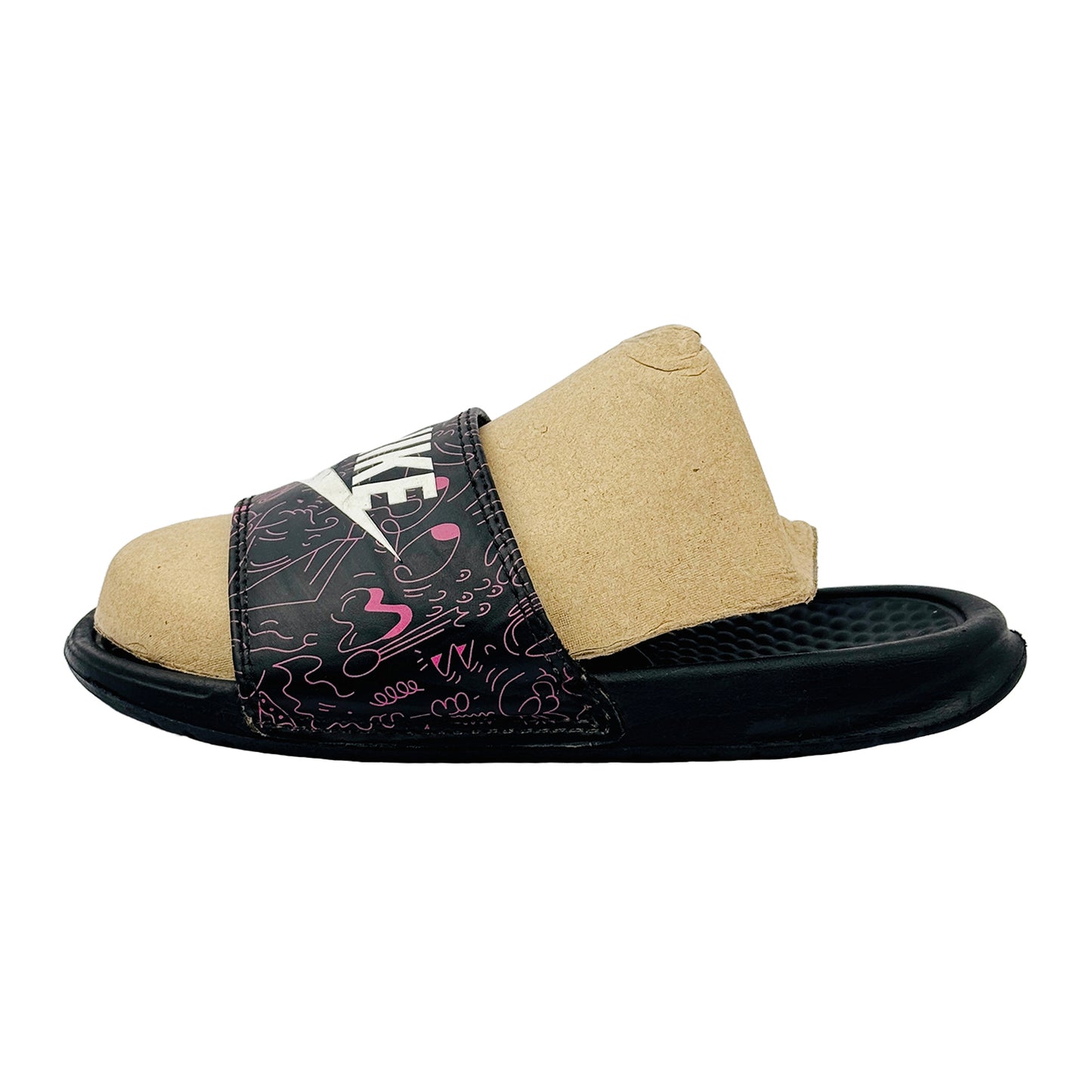 Image of Nike Women's JDI Benassi Doodle Slides (Size 40)
