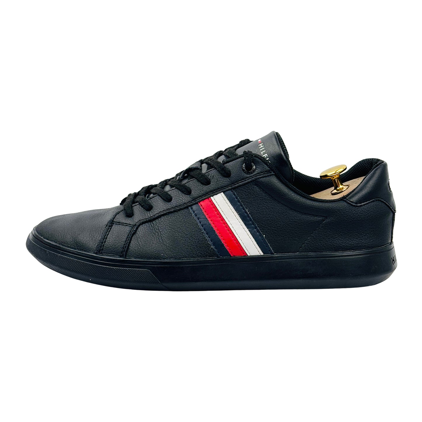 Tommy Hilfiger Corporate Cup Leather Stripes Sneakers (Size 42/42.5) - FM0FM04275