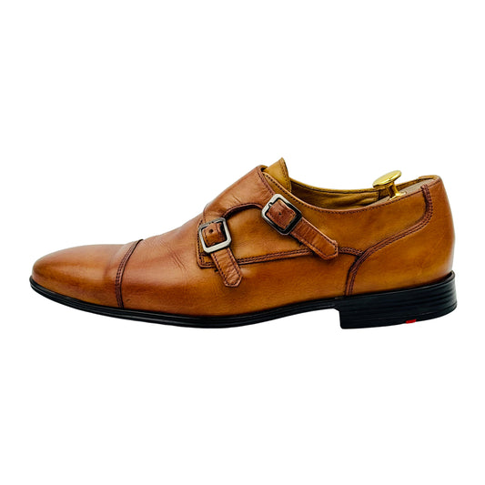 LLOYD Men's Mailand 'Cognac Brown' Oxfords (Size 42.5/43)