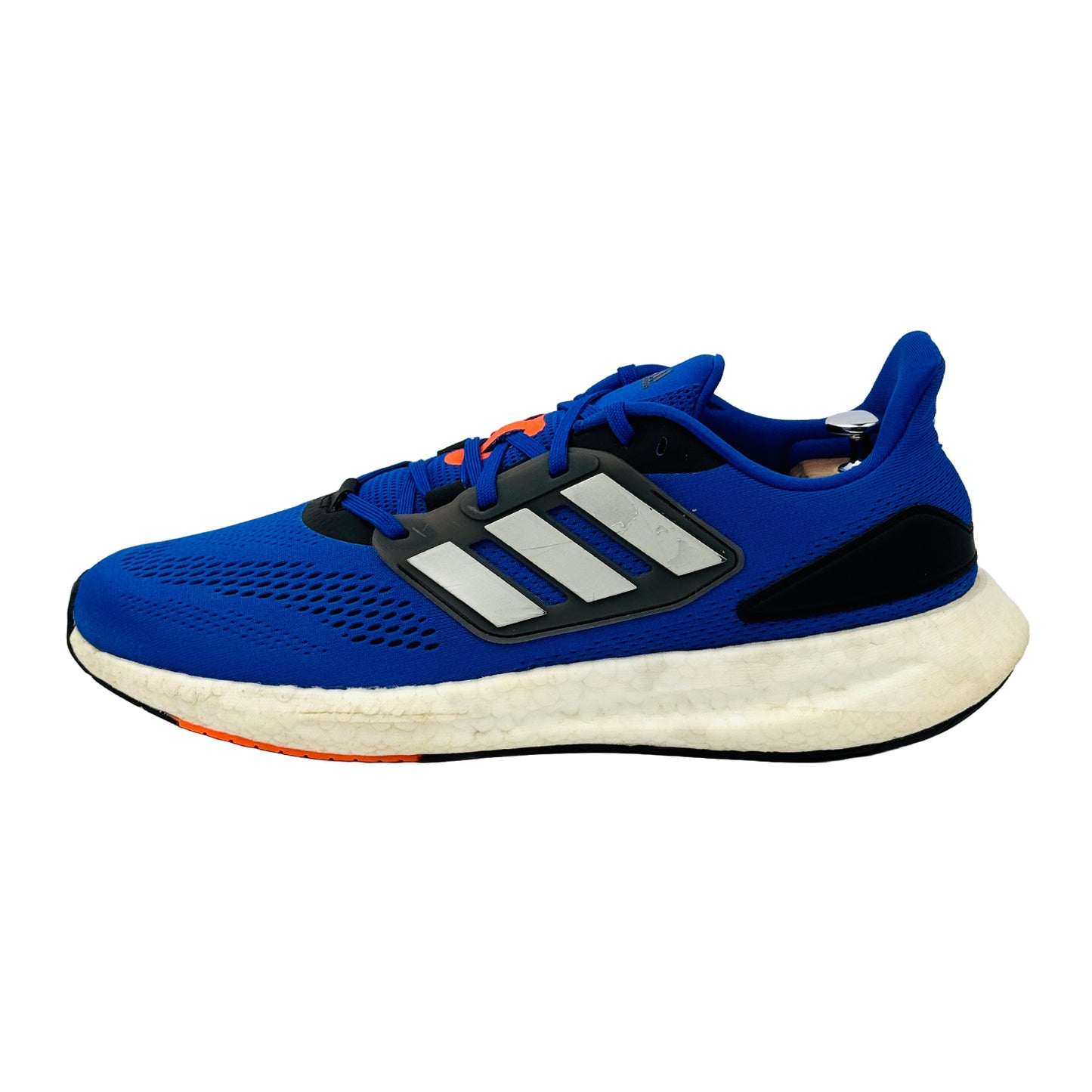 Image of Adidas Men's Pureboost 22 Blue Sneakers (Size 46.5) - HQ1453