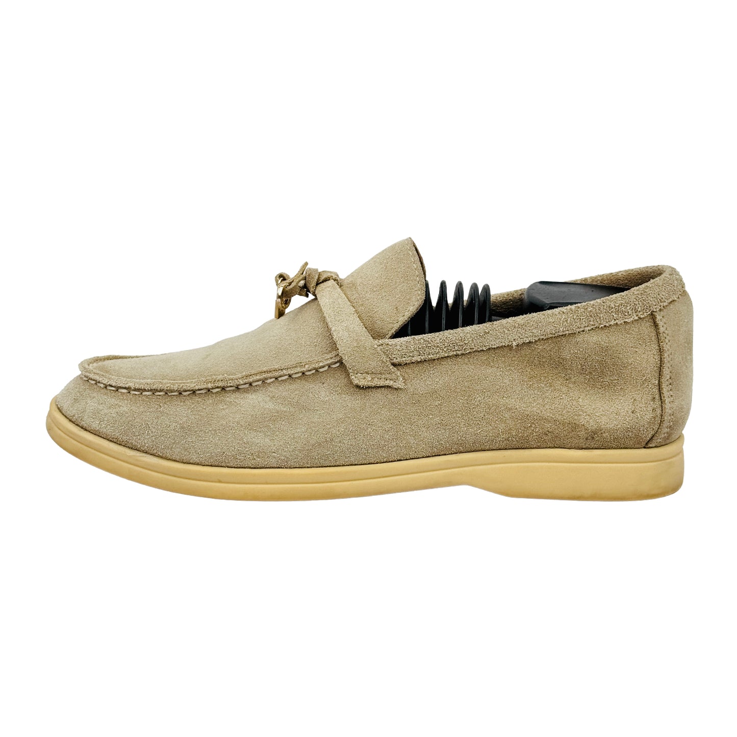Loro Piana Summer Walk Beige Loafers (Size 41/41.5) - K 53076
