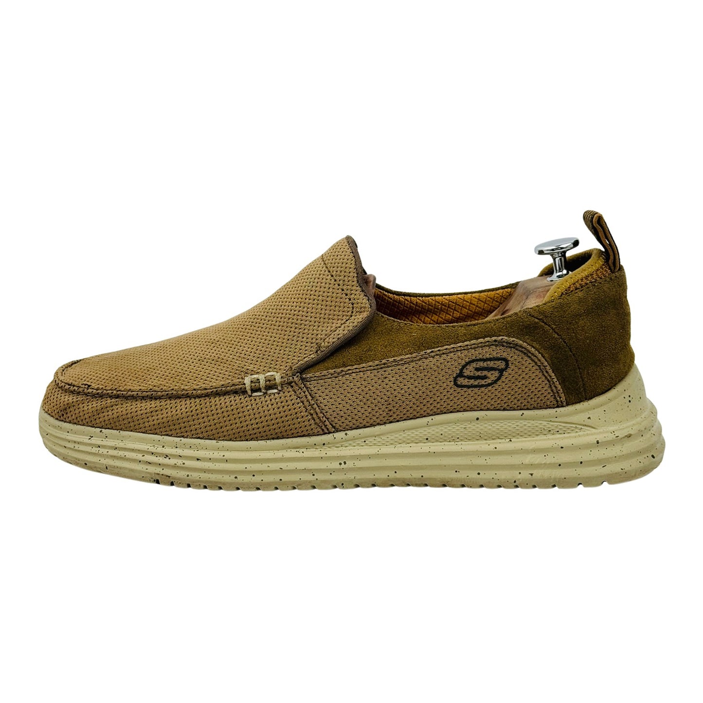 Skechers Proven Renco Slipon Shoes (Size 43/43.5) - 204568 BRN