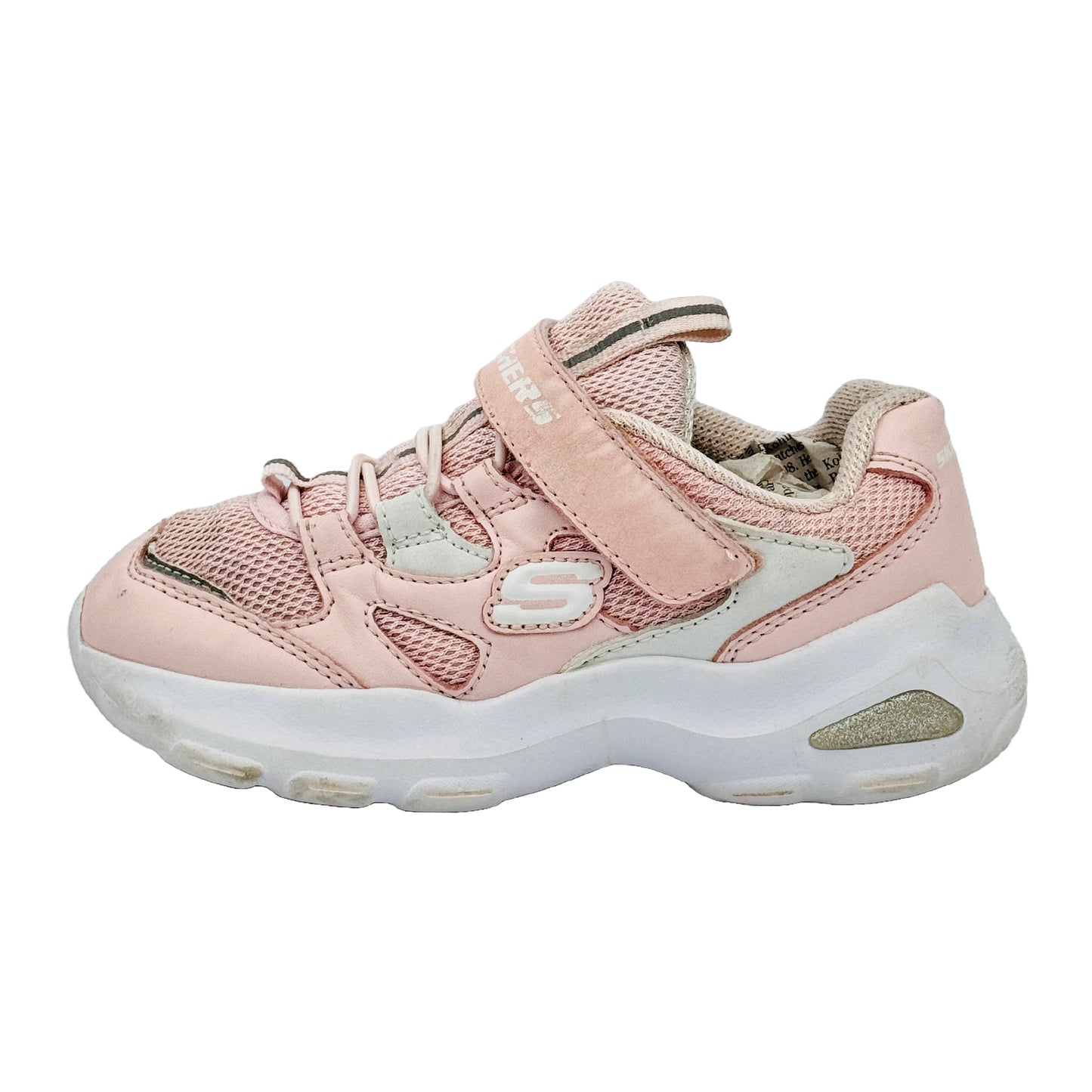 Image of Skechers Kid's D'Lites Ultra Shoes (Size 27.5) - 664144L PNK
