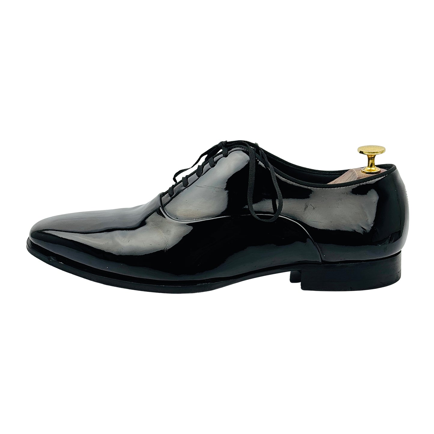 Suitsupply Black Patent Leather Tuxedo Shoes (Size 42)
