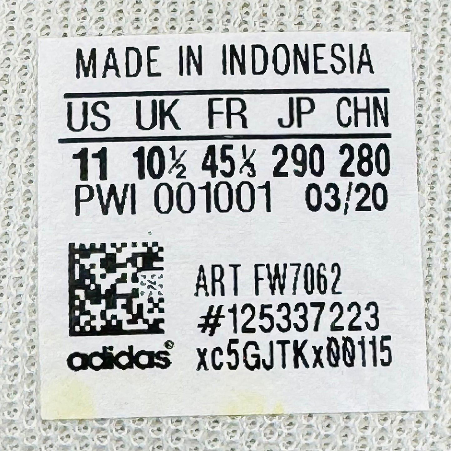 Adidas 90s Runner Sneakers (Size 45.5) - FW7062