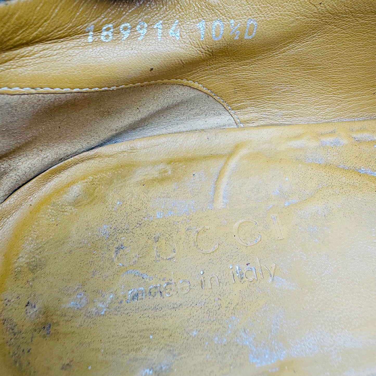 Gucci Men's 1953 Two Tone Horsebit Loafers (Size 44.5)