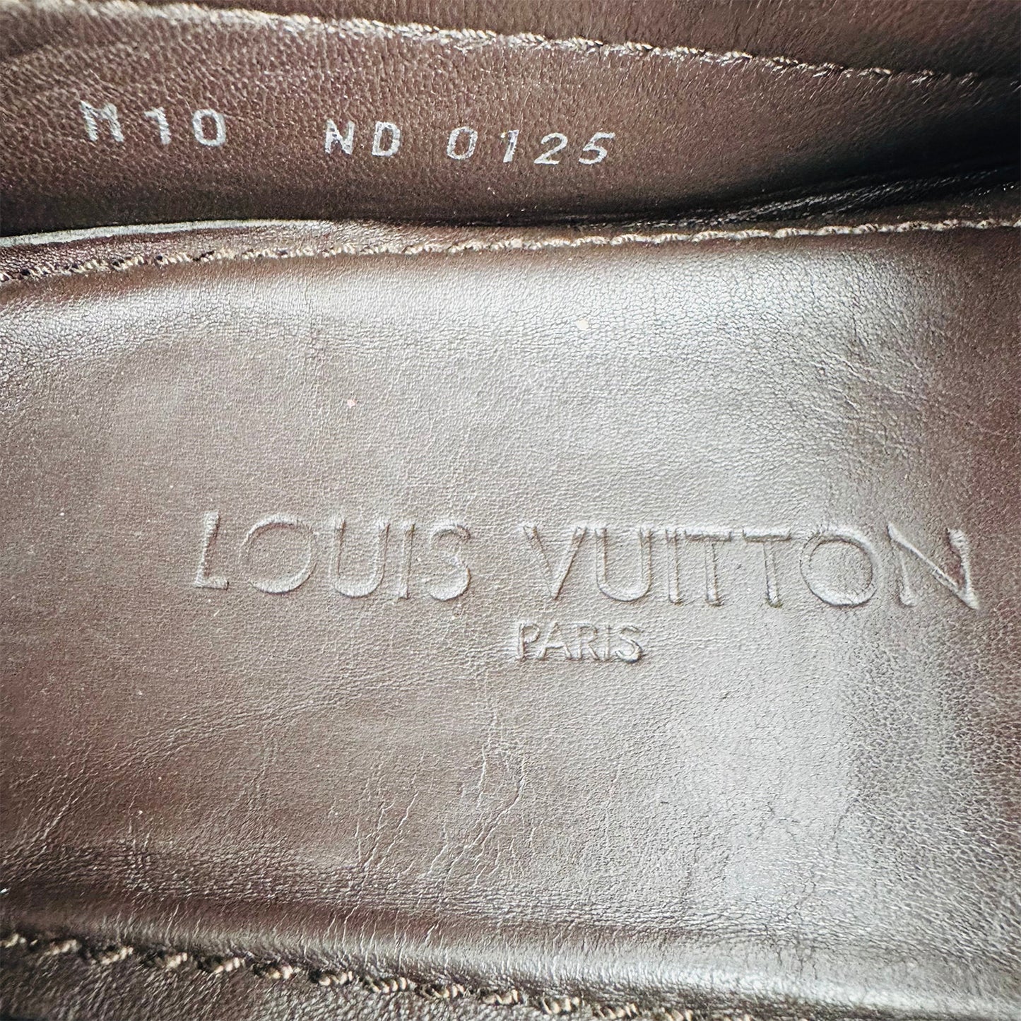 Louis Vuitton Hockenheim Gray Suede Loafers (Size 45) - ND0125