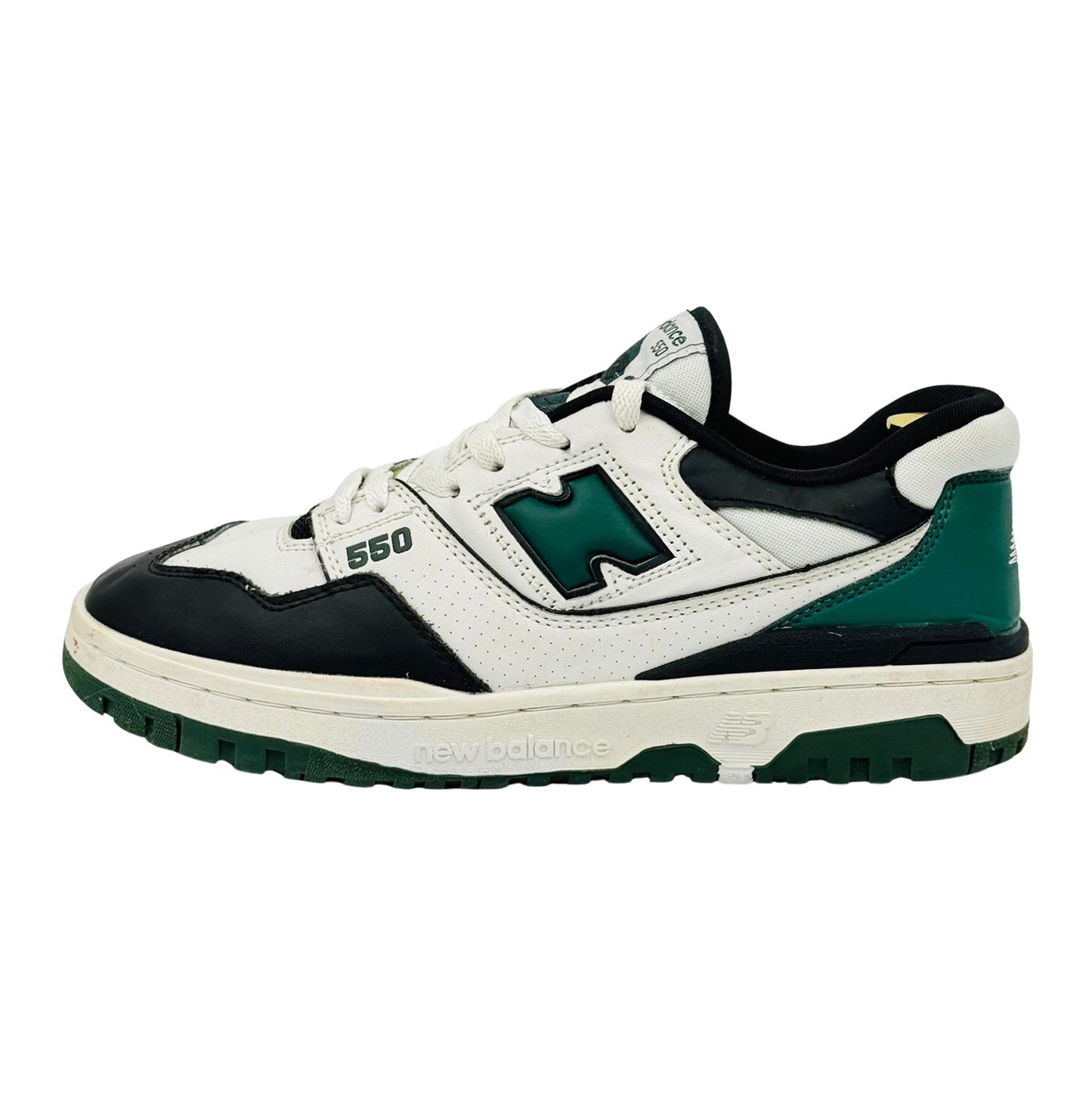 New Balance 550 'White Green Black' Sneakers (Size 41.5) - BB550LE1
