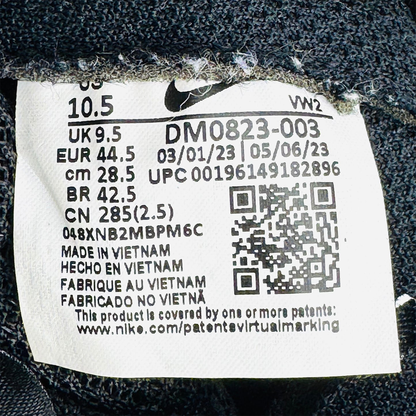 Nike MC Trainer 2 Shoes (Size 44.5) - DM0823-003