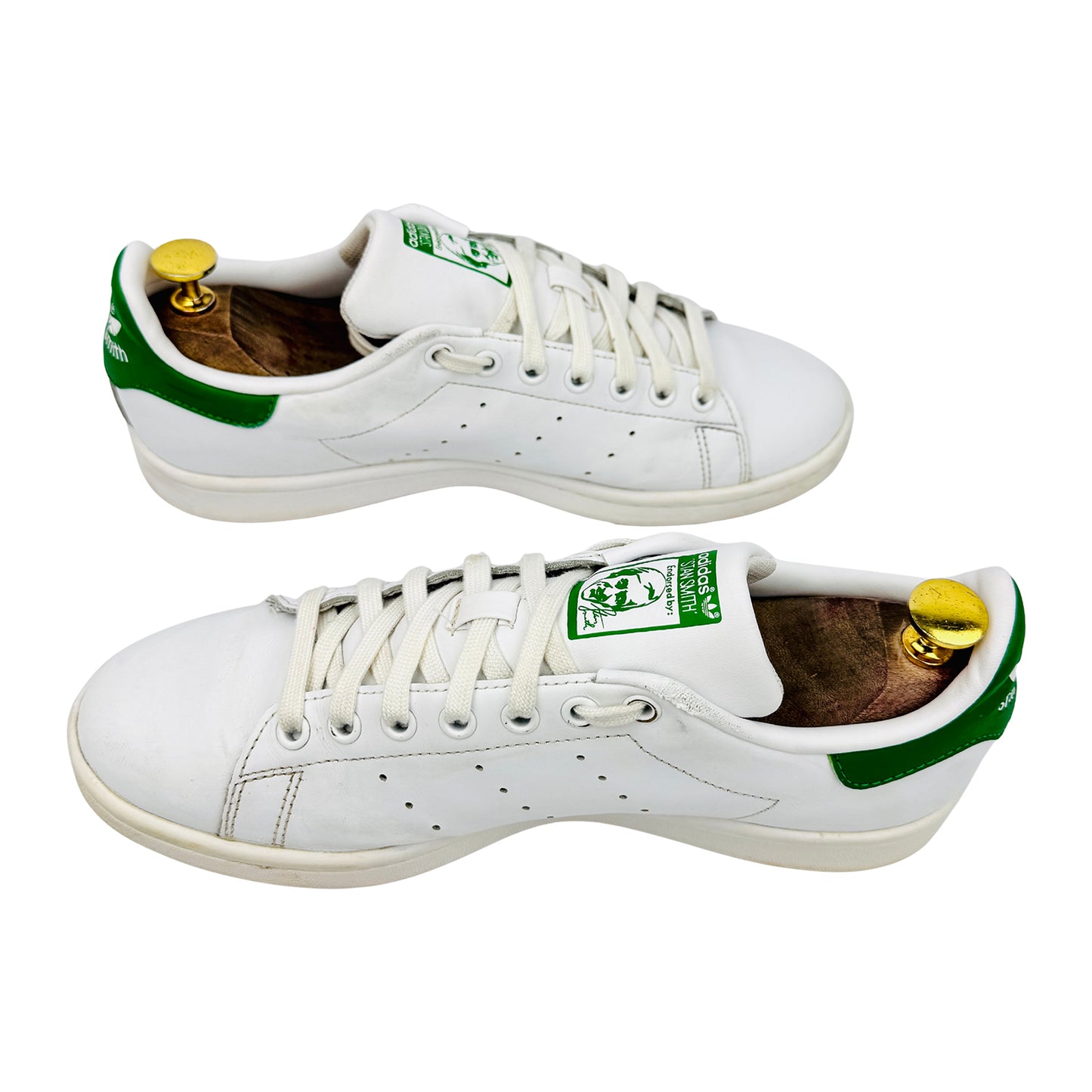 Adidas Stan Smith 'White Green' Sneakers (Size 41.5) - M20324