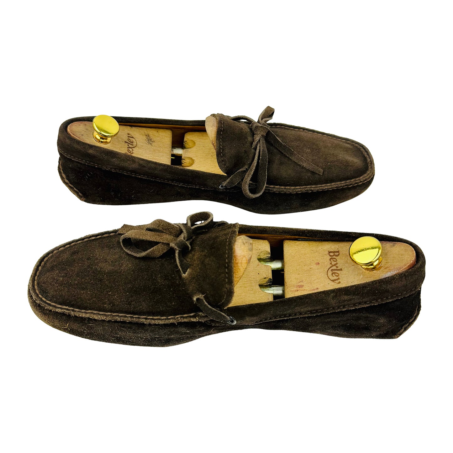 Prada Men's Brown Tassel Suede Loafer (Size 43/43.5) - 2D 2276