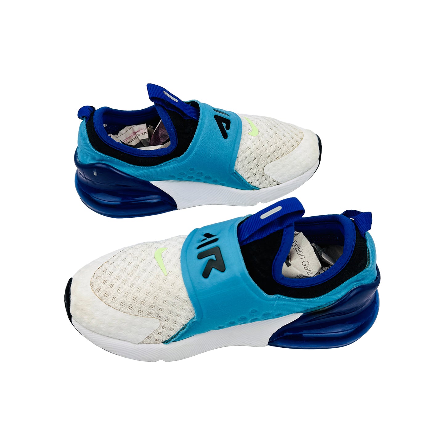 Cross image of Nike Kid's Air Max 270 Extreme Shoes (Size 31) - CI1107-101