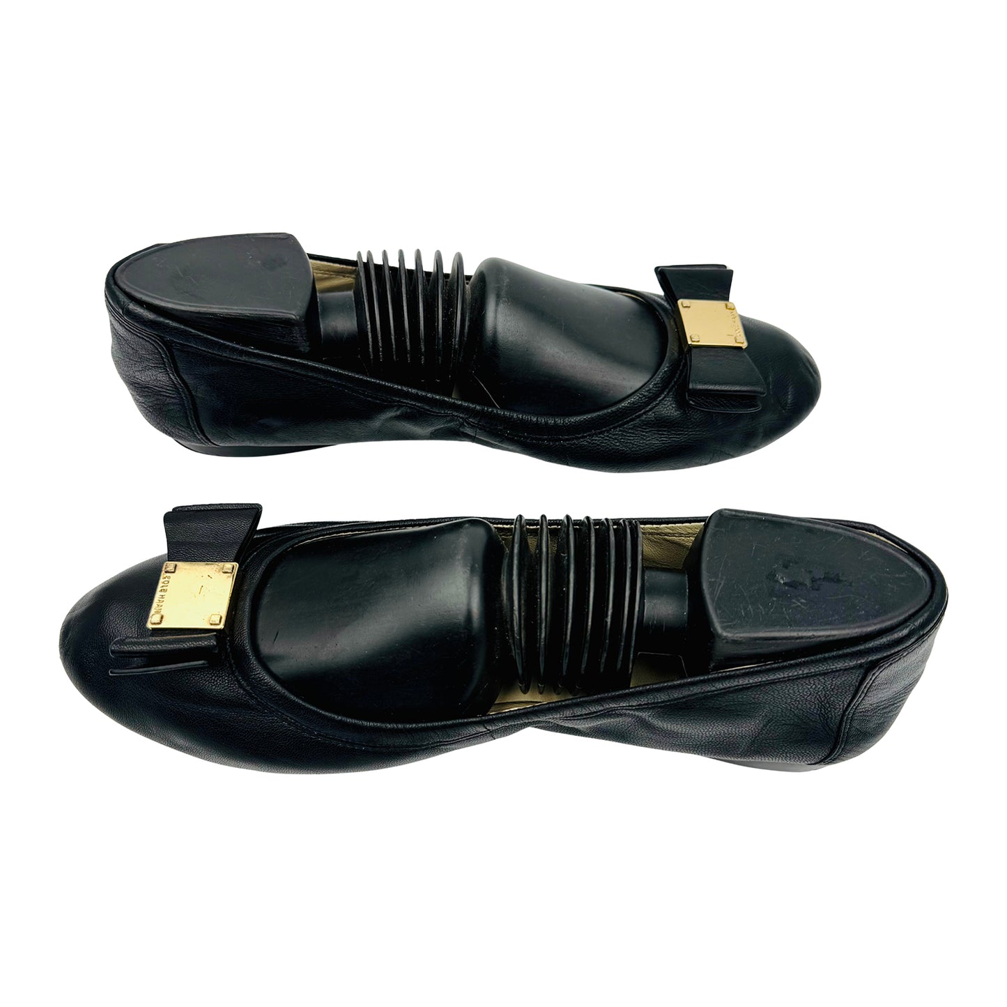 Cole Haan Tali Bow Ballet Black Flats (Size 39/39.5) - D43262