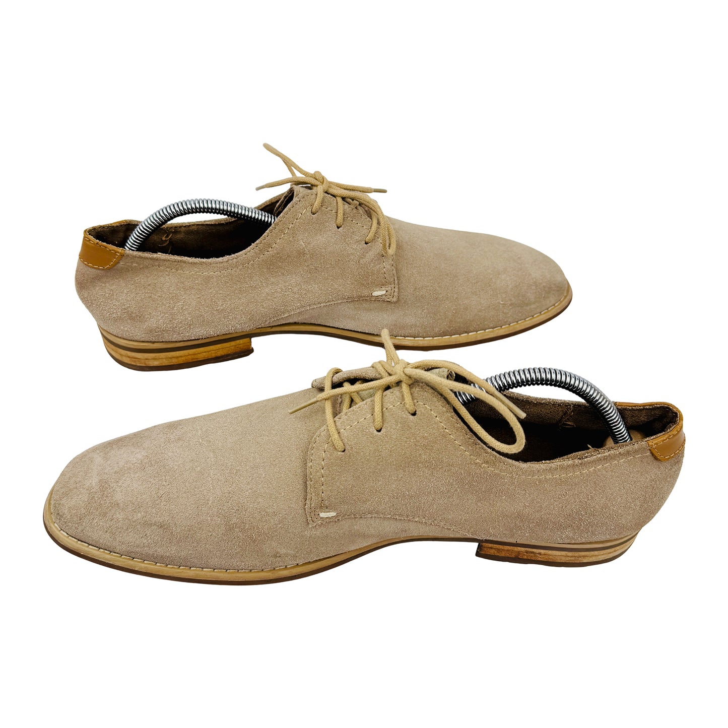 Steve Madden Men's Camel Suede Oxfords (Size 45/45.5)