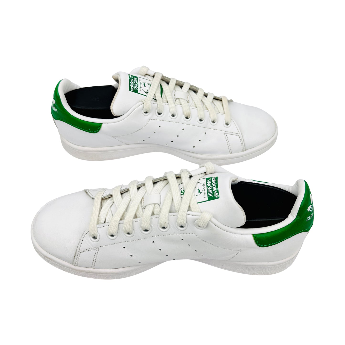 Adidas Stan Smith 'White Green' Sneakers (Size 41.5) - B24105