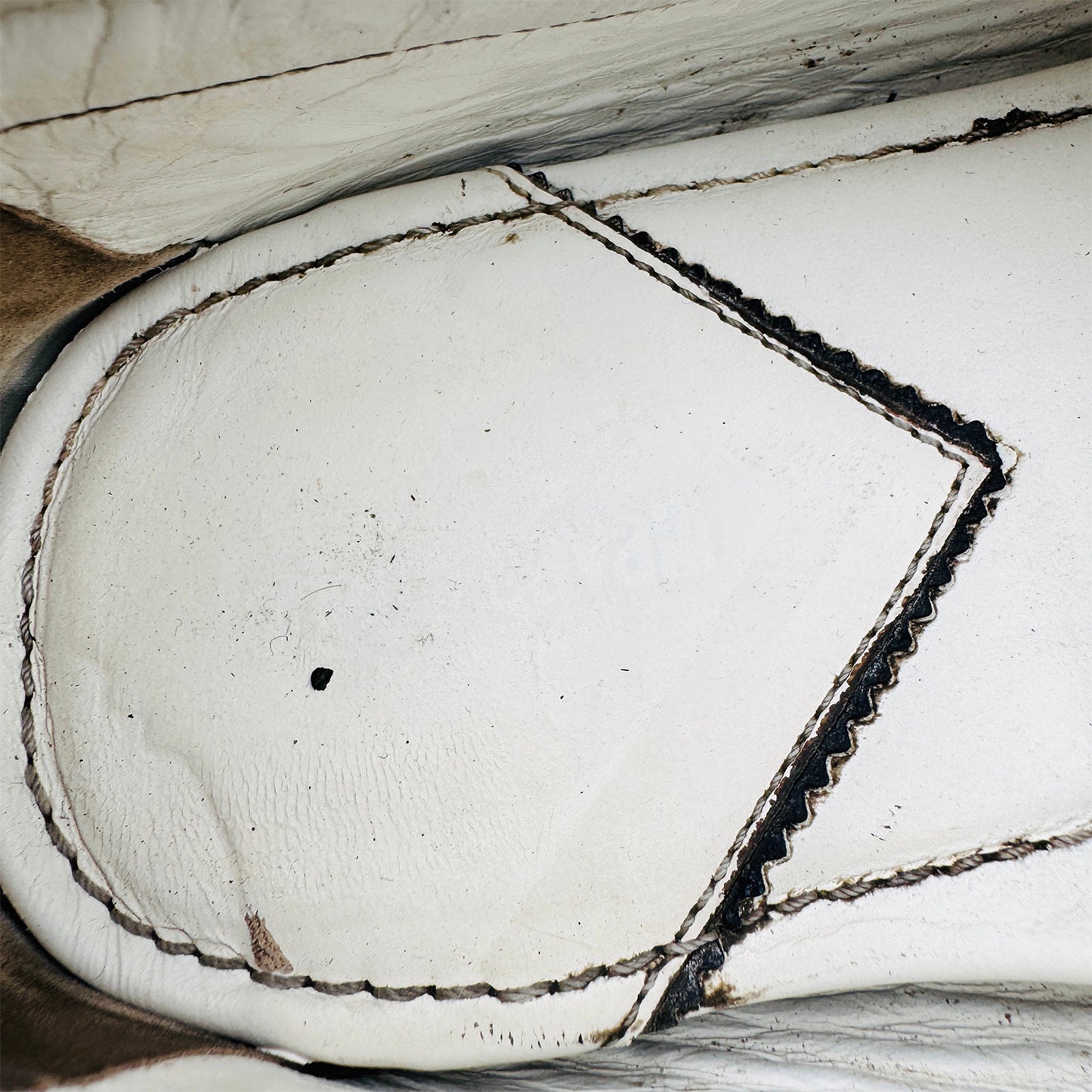 Roberto Cavalli Snake-Bit White Leather Loafers (Size 42.5)