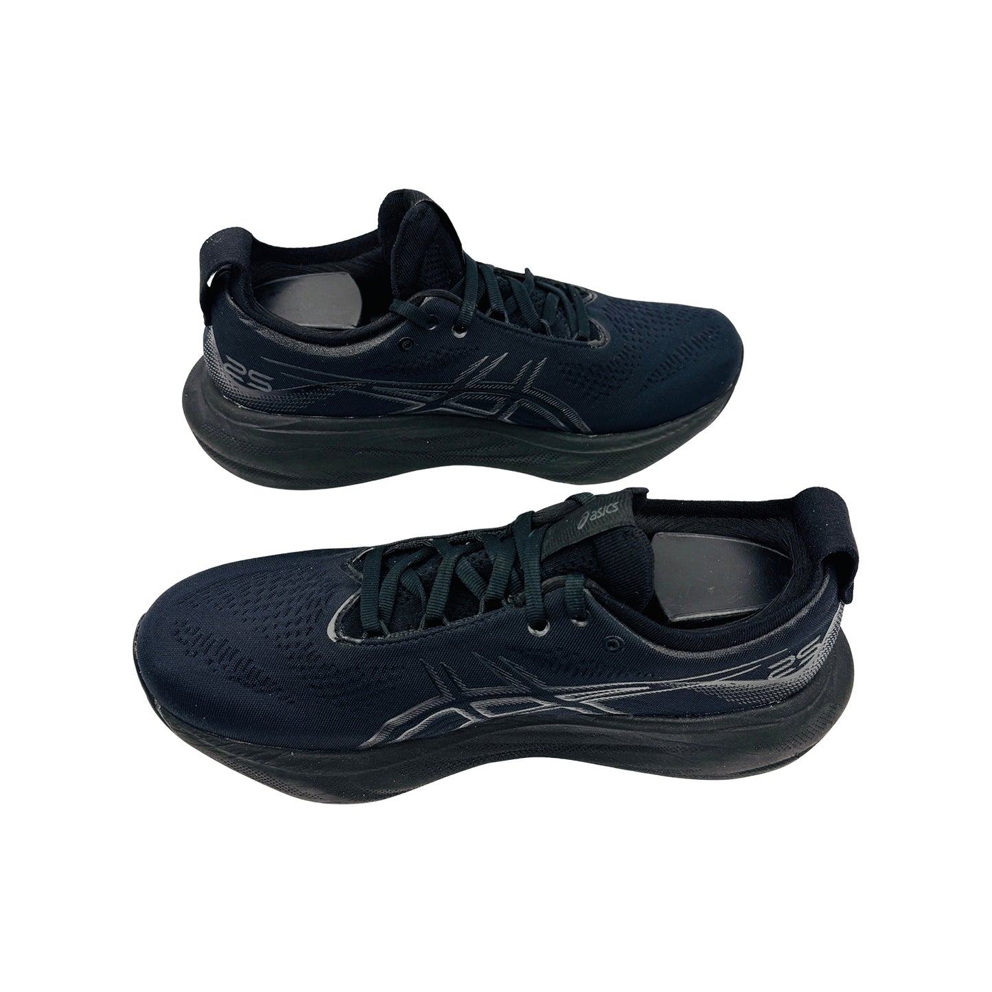 Asics Gel Nimbus 25 Black Shoes (Size 41.5/42) - 1011B547