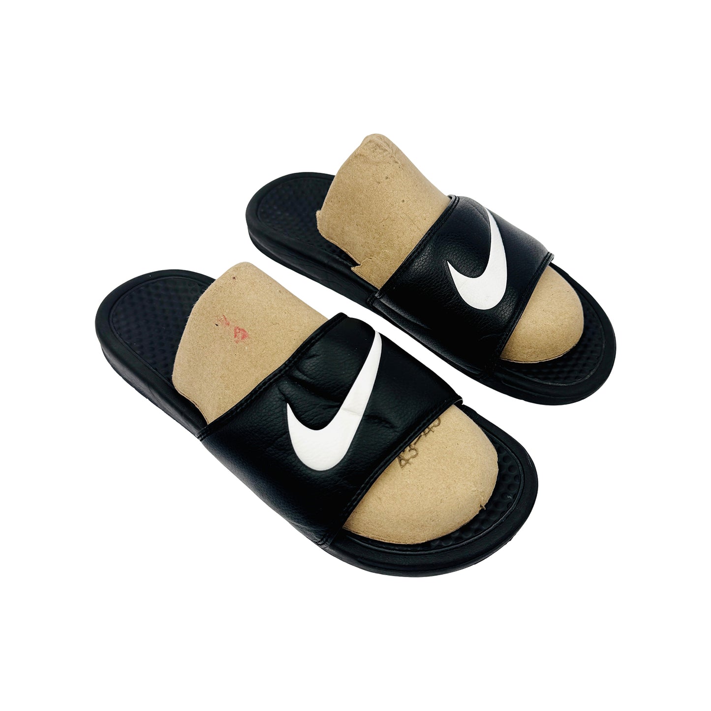 Nike Men's Benassi Swoosh Slides (Size 44) - 312618-011